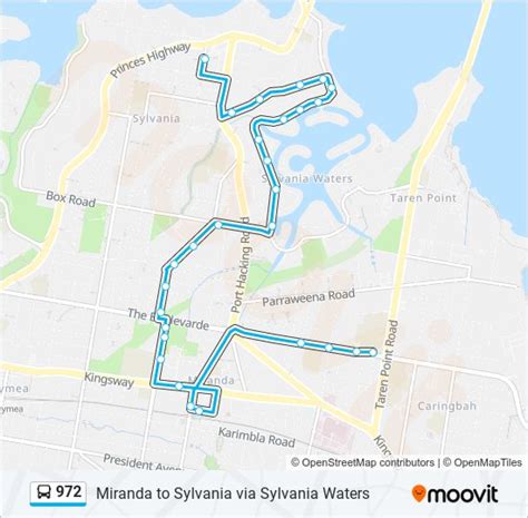 972 bus time schedule & line route map .